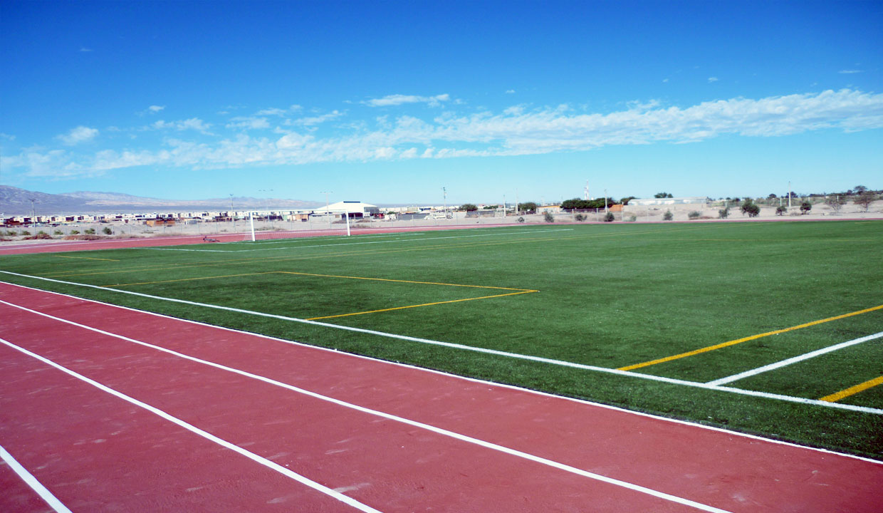 Proyecto Ingosport Pista Atlética y Cancha Colegio Chuquicamata