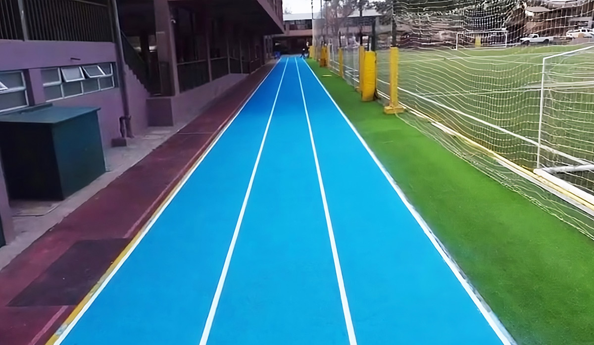 Pista atlética Colegio Calasanz Ingosport